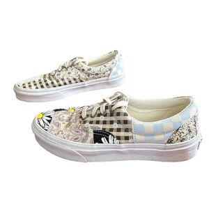 Vans Era Skate Shoes Meadow Patchwork Multicolor‎ Fabric Unisex  M5 W6.5